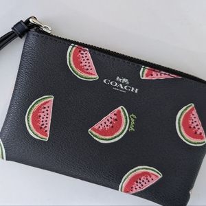 NWT Coach Watermelon wristlet